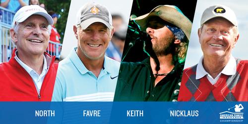   Jack Nicklaus adds 'Golden Bear' touch to  The AmFam Champ Celebrity Foursome